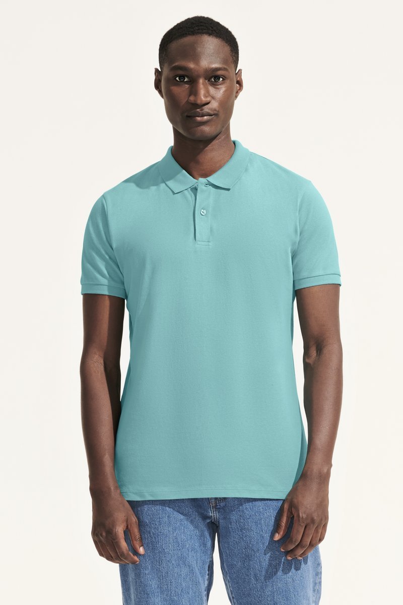 SOL´S Poloshirt "Men's Planet" Bio-Baumwolle für Herren, White S, L03566