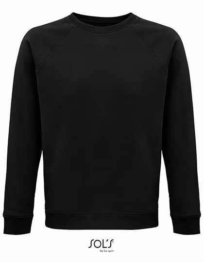 SOL´S Felpa unisex Space in Cotone Biologico, Black XXS, L03567