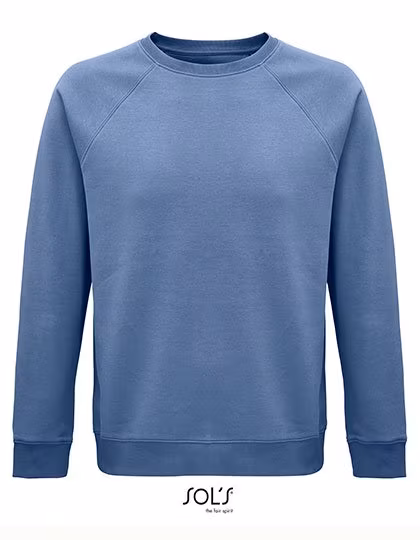 SOL´S Felpa unisex Space in Cotone Biologico, Blue 3XL, L03567