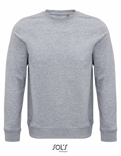 SOL´S Comet Sweatshirt aus Bio-Baumwolle, Grey Melange XS, L03574