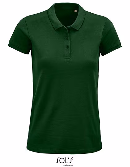 SOL´S Bio-Baumwolle Poloshirt mit Knopfleiste, Bottle Green M, L03575