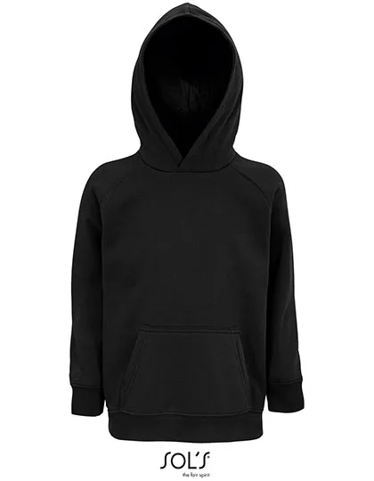SOL´S Kids' Stellar Bio-Hoodie mit Kragen, Black 4 Jahre (96/104), L03576
