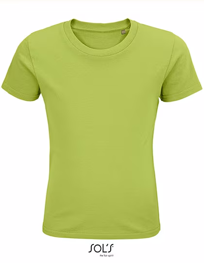 SOL´S T-shirt Pioneer pour enfants en Coton biologique, White 2 Jahre (86/94), L03578