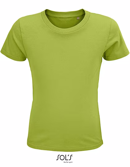 SOL´S Crusader T-Shirt in Cotone Biologico per Bambini, White 2 Jahre (86/94), L03580