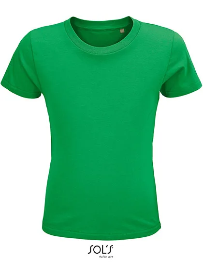 SOL´S Crusader T-Shirt aus Bio-Baumwolle für Kinder, Kelly Green 10 Jahre (130/140), L03580