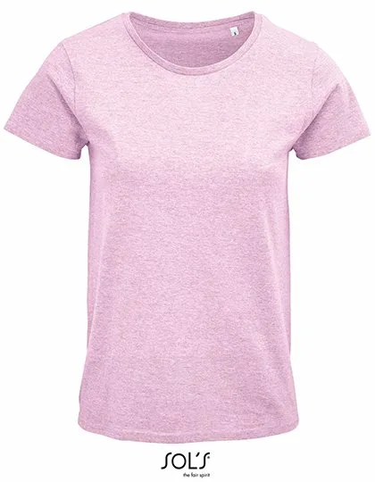 SOL´S Women´s Crusader T-Shirt Heather Pink M (L03581), L03581