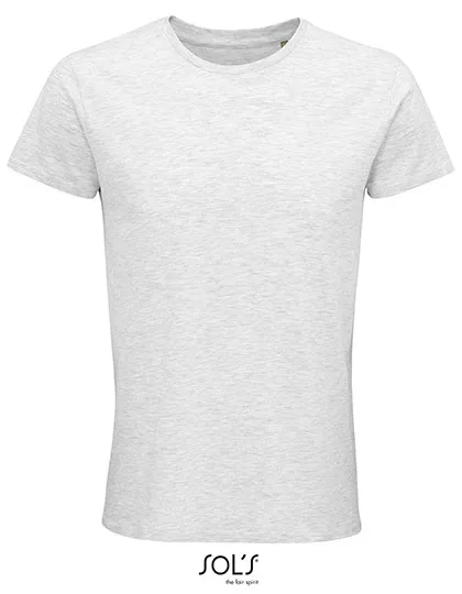 SOL´S Crusader T-Shirt aus Bio-Baumwolle für Herren, Ash (Heather) M, L03582