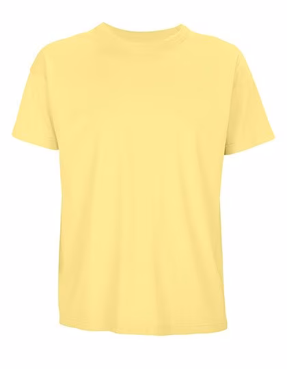 SOL´S T-shirt oversize boxy Coton biologique pour hommes, Light Yellow L, L03806