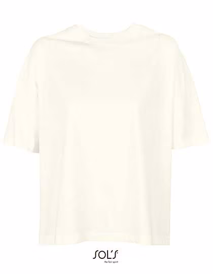 Boxy Oversize T-Shirt Bio-Baumwolle für Damen