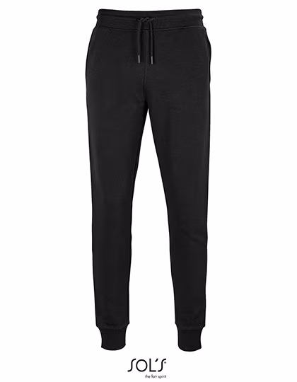 SOL´S Slim-Fit Jogginghose aus Bio-Baumwolle, Black XS, L03808