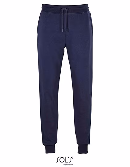 SOL´S Pantalon de jogging coupe slim en Coton biologique, French Navy M, L03808