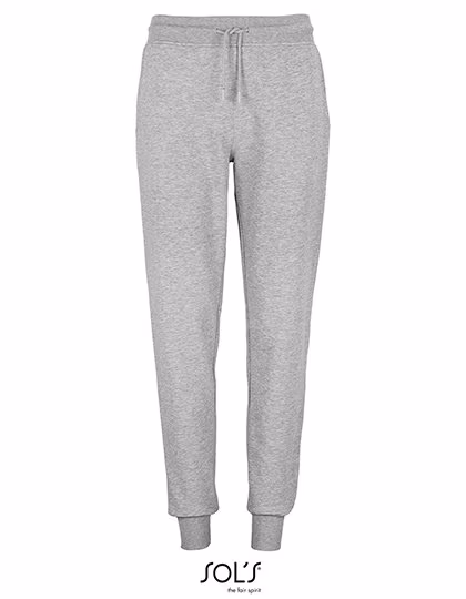 SOL´S Jet Jog Pants aus Bio-Baumwolle und Polyester, Grey Melange S, L03809