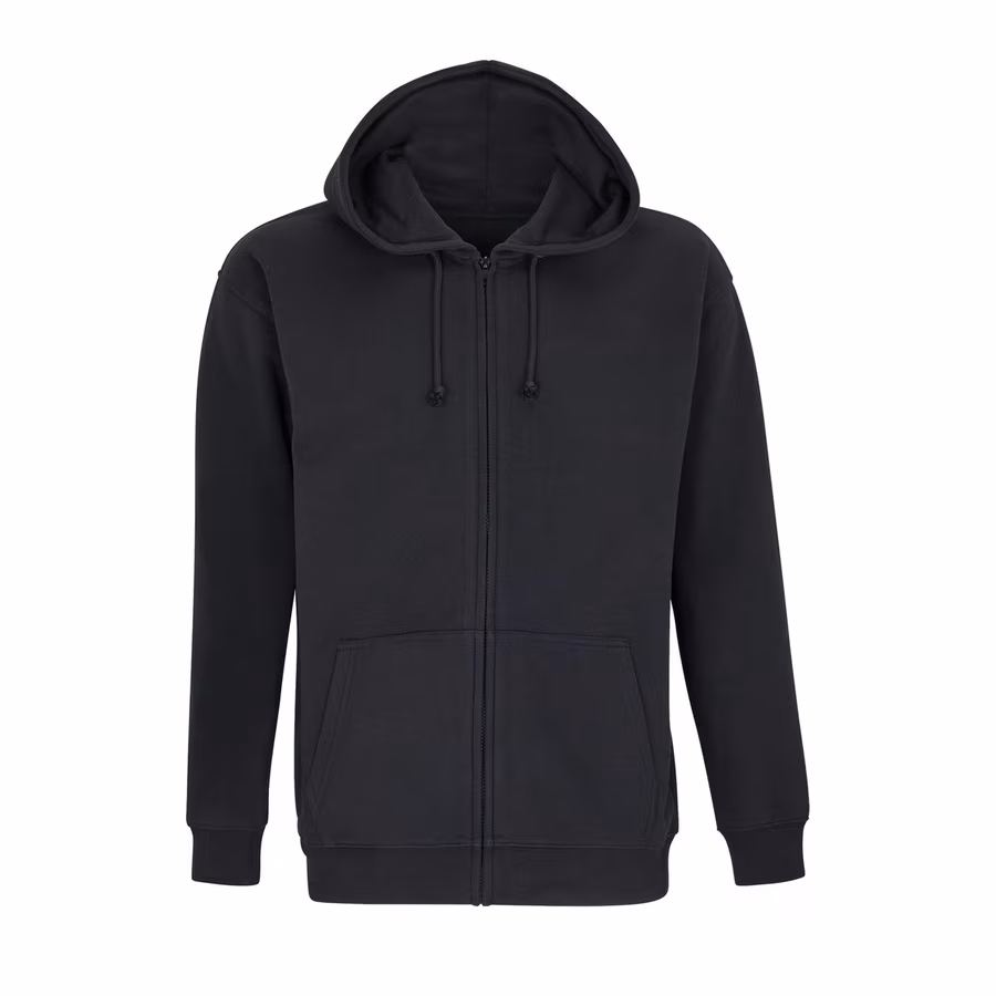 SOL´S Sweat à capuche entièrement zippé recyclé Carter, Black XS, L03812