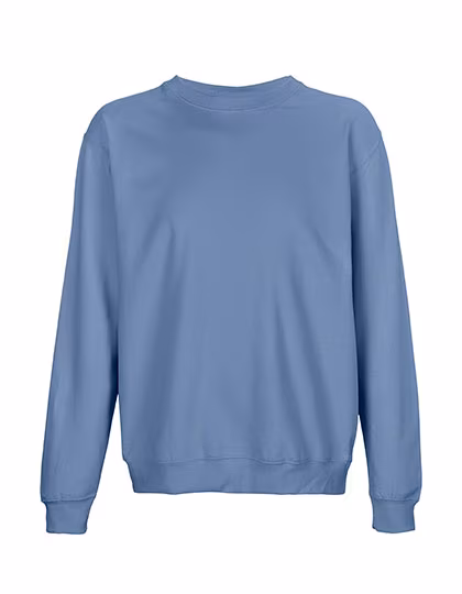 Langarm-Sweatshirt aus Baumwolle und Polyester