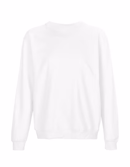 SOL´S Felpa a maniche lunghe in Cotone e Poliestere, White XXL, L03814