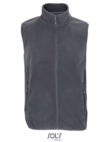 SOL´S Gilet in pile unisex con Zip