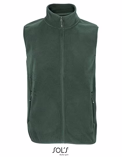 SOL´S Unisex Factor Zipped Fleece Bodywarmer Forest Green 5XL (L03822), L03822