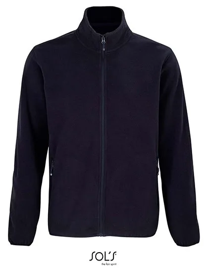 SOL´S Giacca in pile riciclato con Zip
