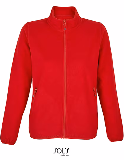 SOL´S Women´s Factor Zipped Fleece Jacket Red M (L03824), L03824