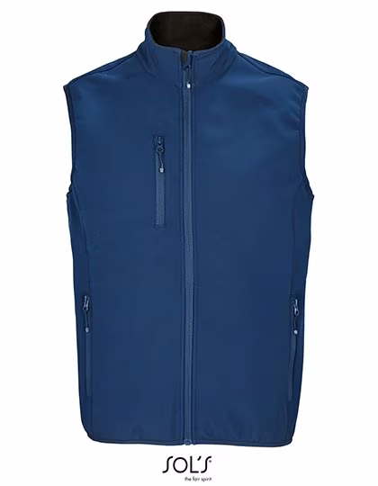 SOL´S Falcon Softshell Bodywarmer mit Reißverschluss, Abyss Blue S, L03825