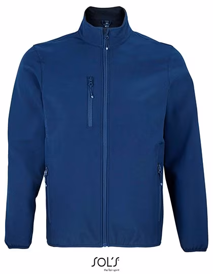 SOL´S Giacca Softshell Falcon, materiale riciclato da Uomo, Pepper Red S, L03827