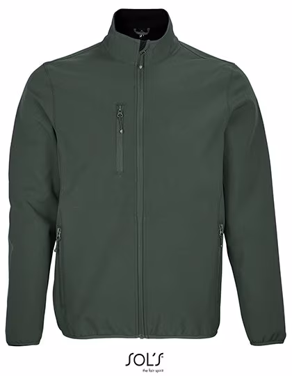 SOL'S Softshell Jacket Falcon, Recycled Material for Men, Forest Green S, L03827
