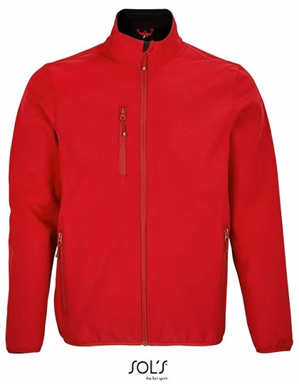 SOL'S Softshell Jacket Falcon, Recycled Material for Men, Pepper Red XXL, L03827