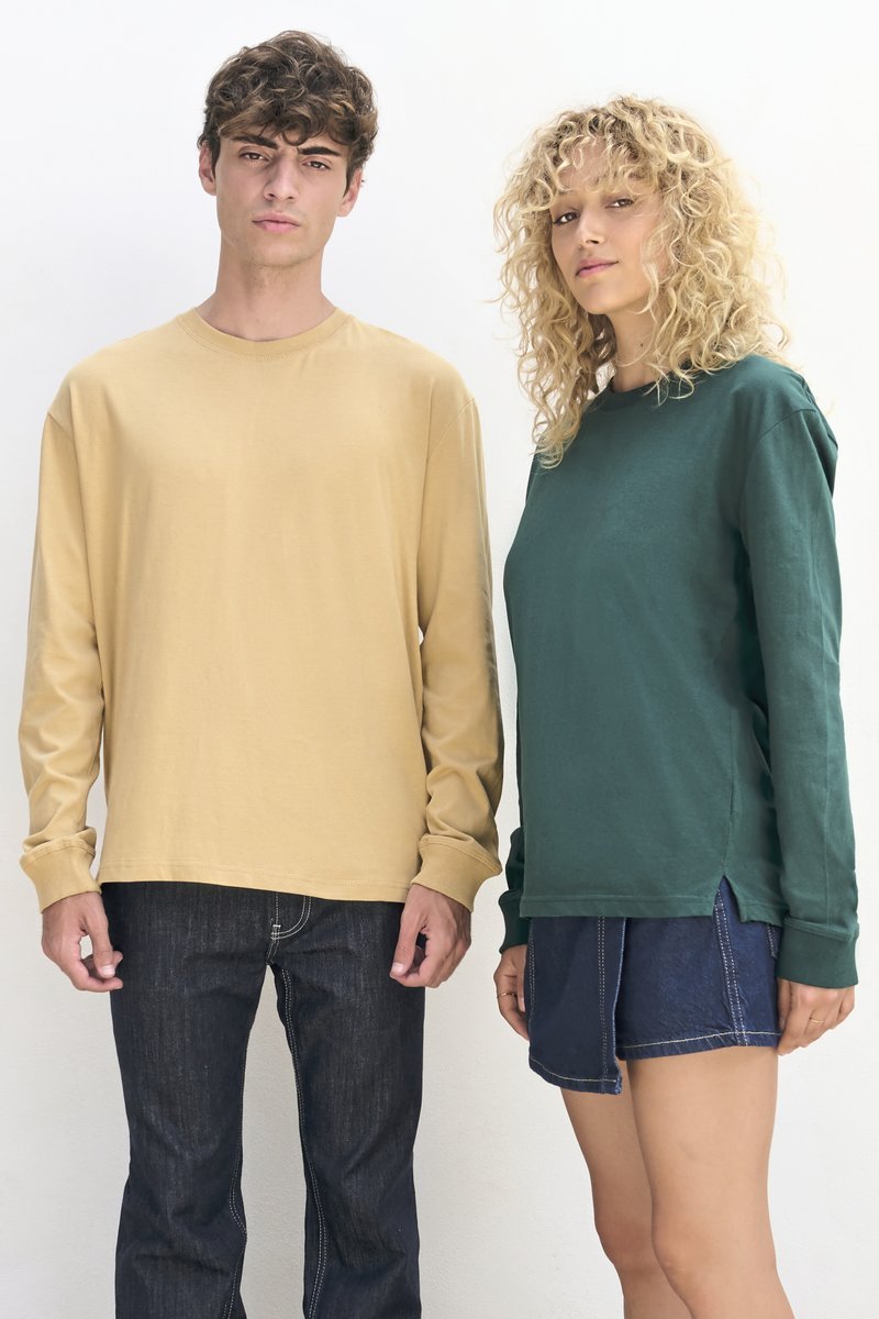 SOL´S Langarm T-Shirt Pioneer aus Bio-Baumwolle, White S, L03982