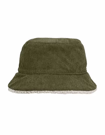 SOL´S Wendbarer Sherpa-Samt Bucket Hat, Army/Shear Beige M/L, L03998