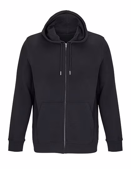 SOL´S Bio-Baumwoll Full-Zip Hoodie Calipso, Black XS, L04237