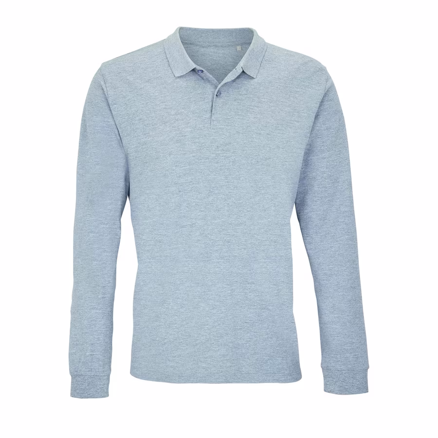 SOL´S Bio-Baumwolle Polo Shirt Planet, Grey Melange L, L04241