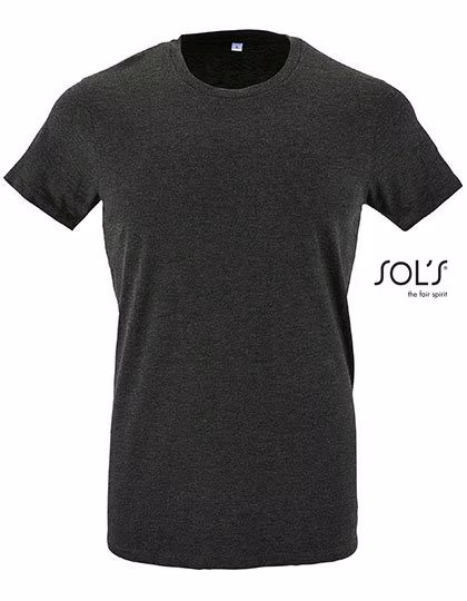 SOL´S Regent Fit T-Shirt Charcoal Melange L (L149), L149