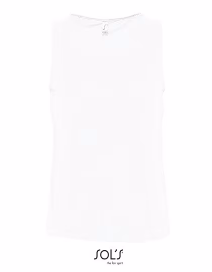 SOL'S Cotton Tank Top for Kids Justin, White M, L171