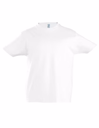SOL´S T-Shirt Imperial, 100% Baumwolle für Kinder, White 2 Jahre (86/94), L190K