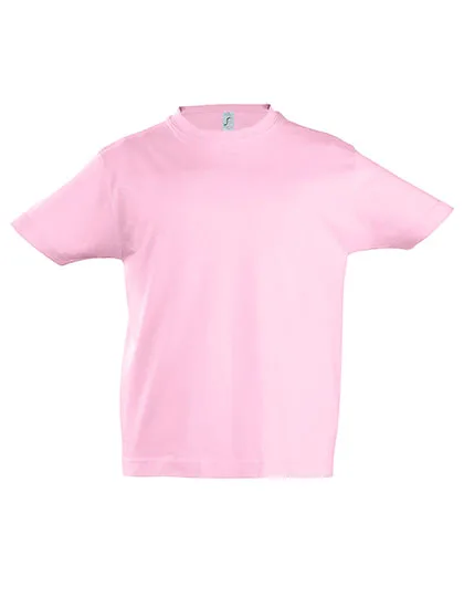 SOL´S T-Shirt Imperial, 100% Baumwolle für Kinder, Medium Pink 2 Jahre (86/94), L190K