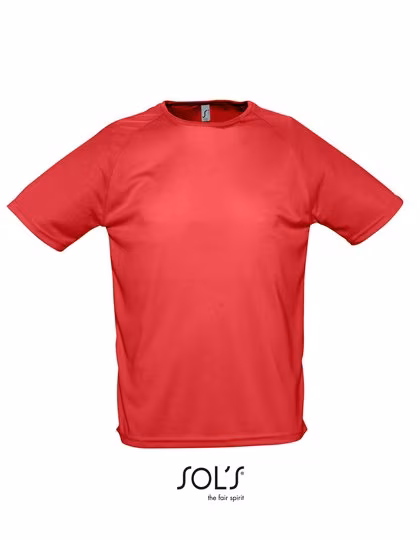 SOL´S T-shirt Regent Fit Coton pour enfants, Red L, L198