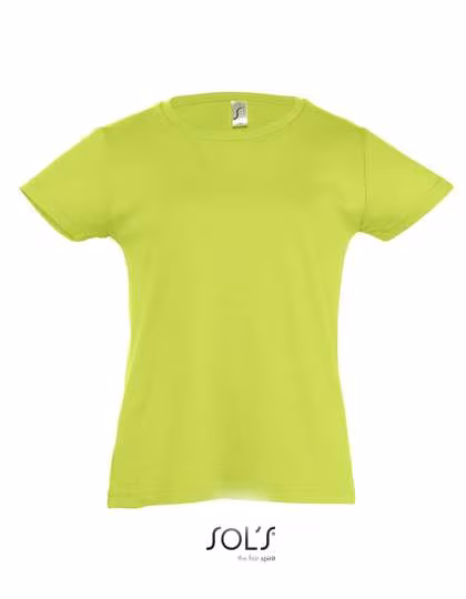 SOL´S T-Shirt Regent Fit in Cotone per Bambini, White 12 Jahre (142/152), L225K