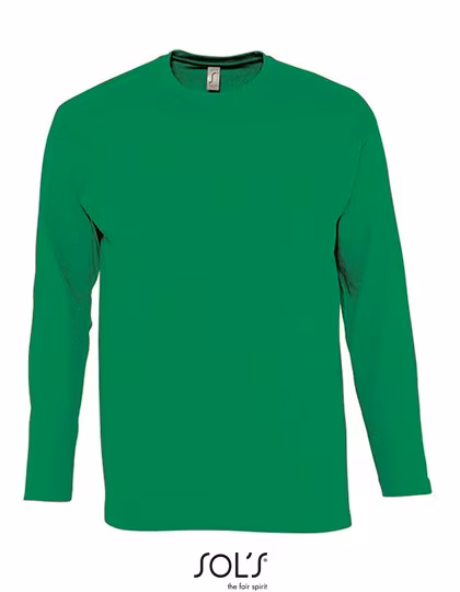 SOL´S T-Shirt Monarch Langarm Baumwolle für Kinder, Kelly Green XL, L241