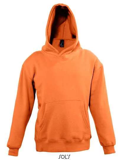 SOL´S Hoodie mit Kängurutasche und Kapuze für Kinder, Orange 12 Jahre (142/152), L325K