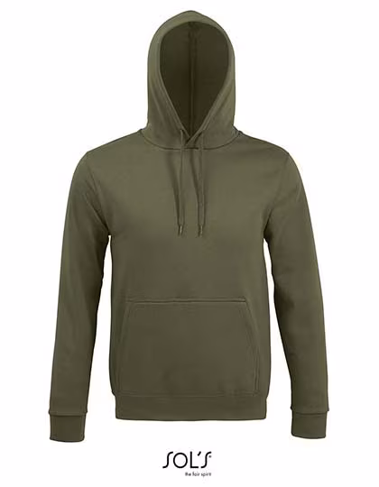 SOL´S Hoodie mit figurbetontem Schnitt für Kinder, Army L, L330