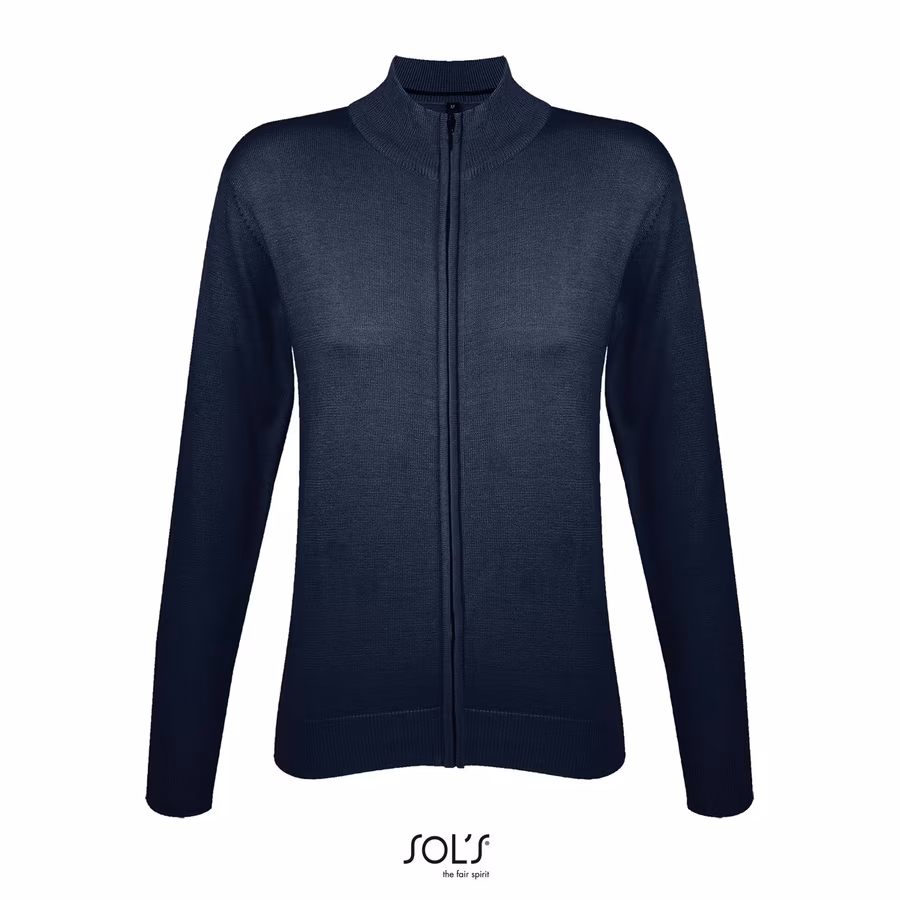 Women´s Zipped Knitted Cardigan Gordon