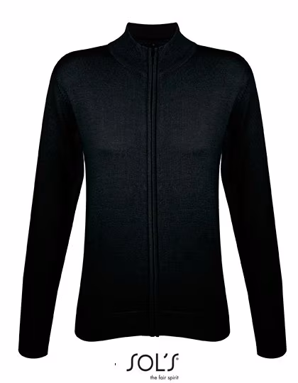 Women´s Zipped Knitted Cardigan Gordon