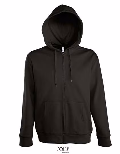 SOL'S Hoodie with Zip for Kids, Black S, L478