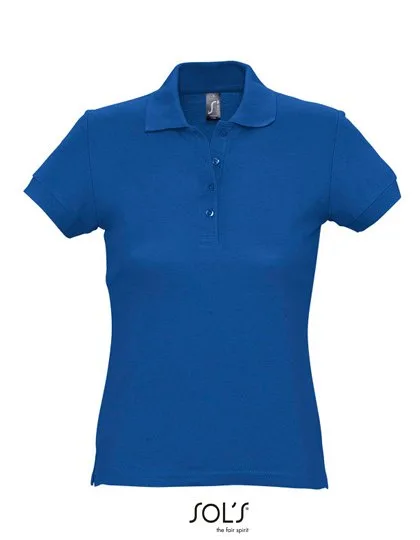 SOL´S Eng geschnittenes Damen Polo aus Baumwolle, Royal Blue 241 XXL, L513