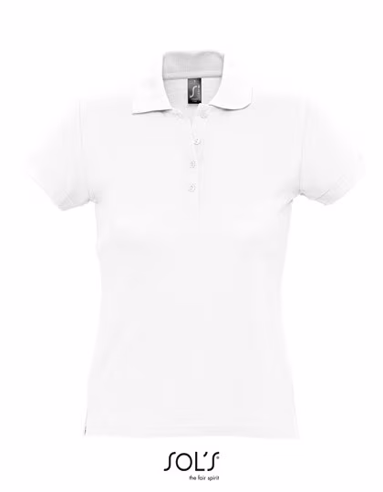 SOL'S Slim-Fit Women's Polo made of Cotton, White S, L513