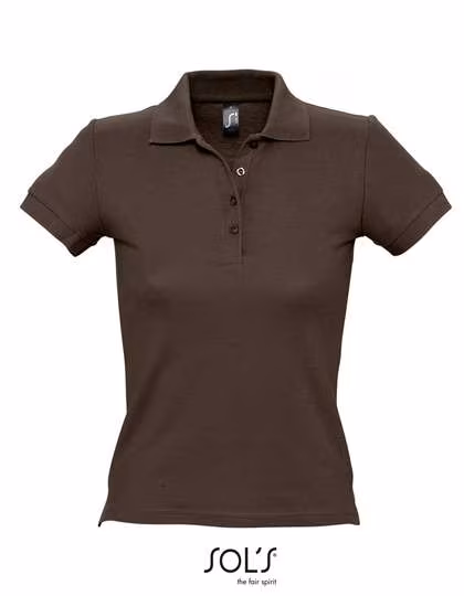 SOL´S Figurbetontes Polo-Shirt aus Baumwolle, Chocolate XL, L519