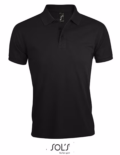 SOL´S Polo Prime in Cotone-Poliestere, Black M, L527