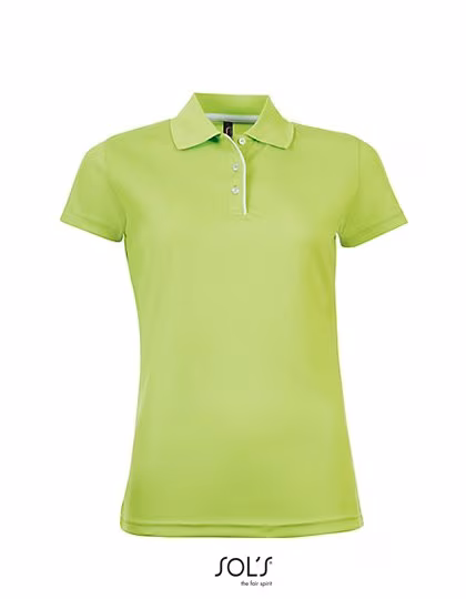 SOL´S Women´s Sports Polo Shirt Performer White M (L544)