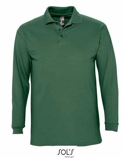 SOL'S Contrast Zip Hoodie with Kangaroo Pockets, Golf Green XXL, L549