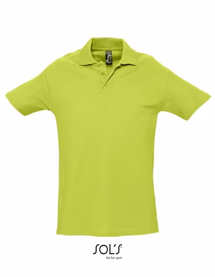 SOL´S Polo-Shirt Spring II aus Baumwolle, White M, L562